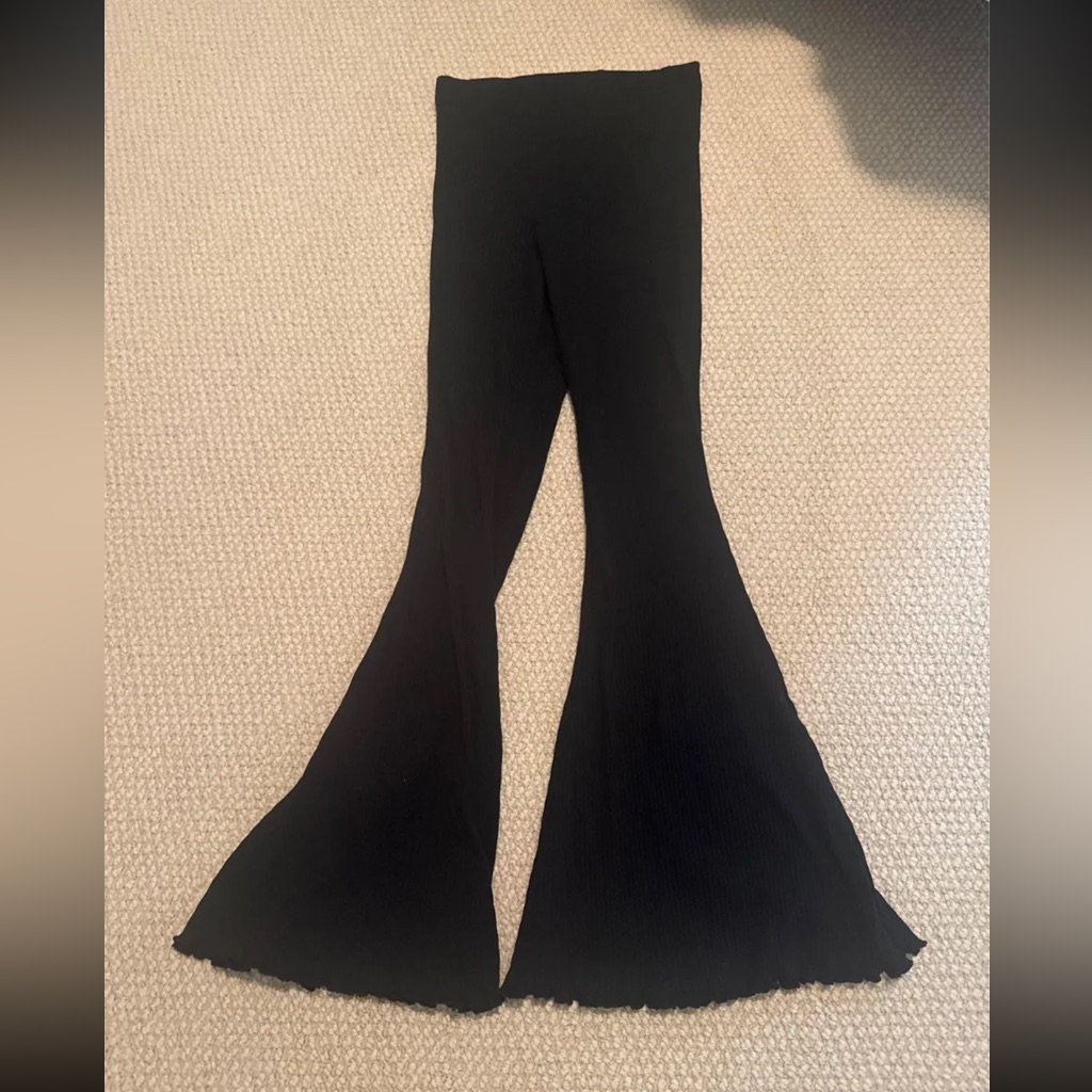 Aerie Flare Leggings Ribbed